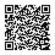 QR-code voor telefoonnummer +12605303866