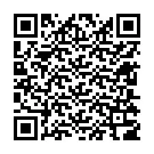 Kod QR dla numeru telefonu +12605306258