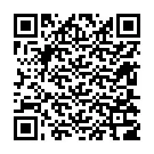 Código QR para número de telefone +12605306341