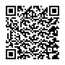 Código QR para número de teléfono +12605306388