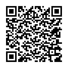 QR Code สำหรับหมายเลขโทรศัพท์ +12605306849