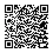 QR-Code für Telefonnummer +12605330437