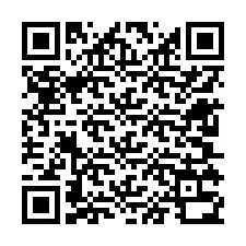 QR Code pour le numéro de téléphone +12605330438