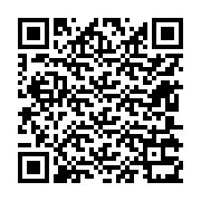 QR Code สำหรับหมายเลขโทรศัพท์ +12605331815