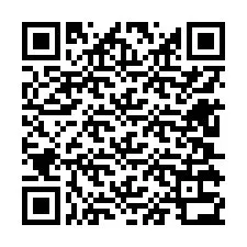 QR Code pour le numéro de téléphone +12605332876