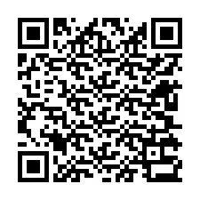 Kode QR untuk nomor Telepon +12605333834