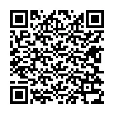 QR-koodi puhelinnumerolle +12605334222