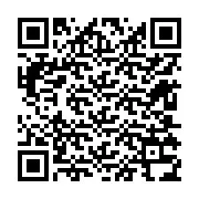 Codice QR per il numero di telefono +12605334491