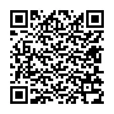 Código QR para número de teléfono +12605334516