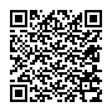 QR-koodi puhelinnumerolle +12605334709