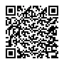 Kod QR dla numeru telefonu +12605336379