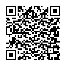 QR kód a telefonszámhoz +12605339878