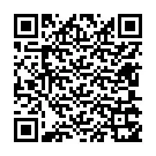 QR-koodi puhelinnumerolle +12605351806