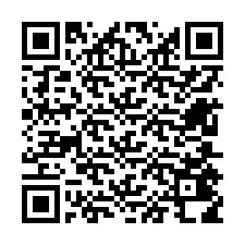 Código QR para número de telefone +12605418387