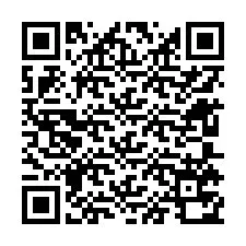 Kode QR untuk nomor Telepon +12605770604