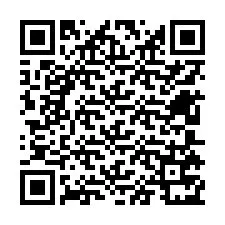 Codice QR per il numero di telefono +12605771213