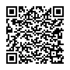 Kode QR untuk nomor Telepon +12605771214