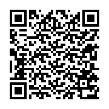 Codice QR per il numero di telefono +12605772754