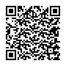 Código QR para número de teléfono +12605775146