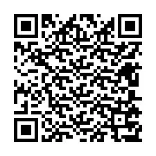 Kode QR untuk nomor Telepon +12605777212