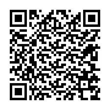 QR kód a telefonszámhoz +12605778521