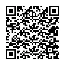 QR-Code für Telefonnummer +12605779343