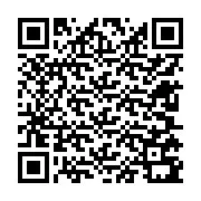 QR-koodi puhelinnumerolle +12605791138