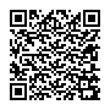 Codice QR per il numero di telefono +12605791404