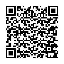 Codice QR per il numero di telefono +12605791868