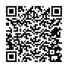 QR-code voor telefoonnummer +12605791967