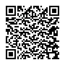 QR код за телефонен номер +12605794325