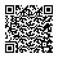 Código QR para número de teléfono +12605795221