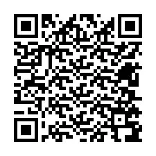 Kode QR untuk nomor Telepon +12605796673