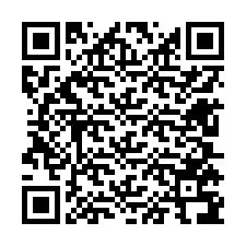 QR код за телефонен номер +12605796766