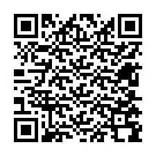 Kode QR untuk nomor Telepon +12605798393