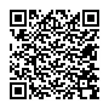 QR-code voor telefoonnummer +12605798787