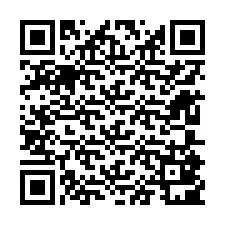 QR-code voor telefoonnummer +12605801205