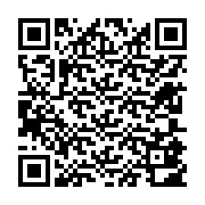 QR-Code für Telefonnummer +12605802109