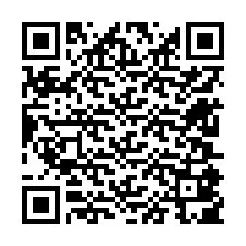 QR Code pour le numéro de téléphone +12605805079