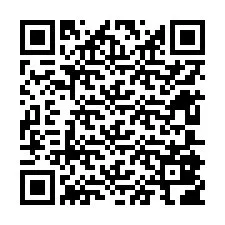 QR-koodi puhelinnumerolle +12605806910