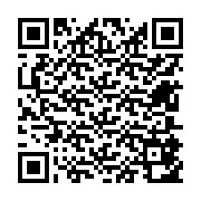 Codice QR per il numero di telefono +12605852447