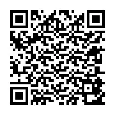 QR код за телефонен номер +12605852448