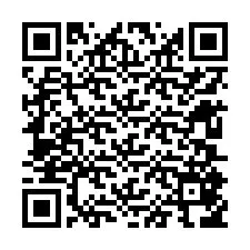 QR-code voor telefoonnummer +12605856670