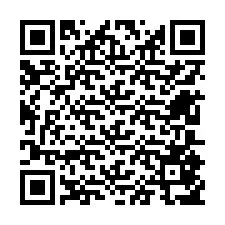 QR-код для номера телефона +12605857757