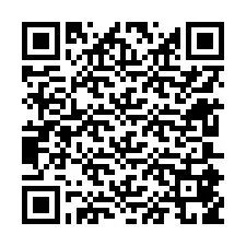 QR Code pour le numéro de téléphone +12605859044