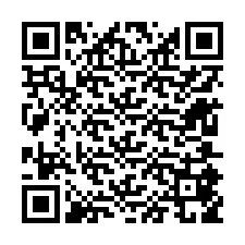 QR код за телефонен номер +12605859085