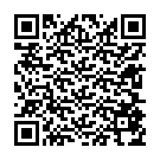 QR-kood telefoninumbri jaoks +12605874724