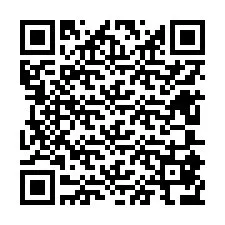 QR Code สำหรับหมายเลขโทรศัพท์ +12605876002