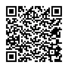 Código QR para número de teléfono +12605876003