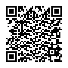 QR код за телефонен номер +12605876004